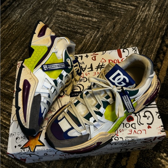 Dolce & Gabbana Mixed-Martial Airmaster Sneakers - Picture 6 of 14